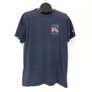 Vintage Champion Embroidered Crew Neck T-Shirt XL Ft. Myers Beach Florida USA
